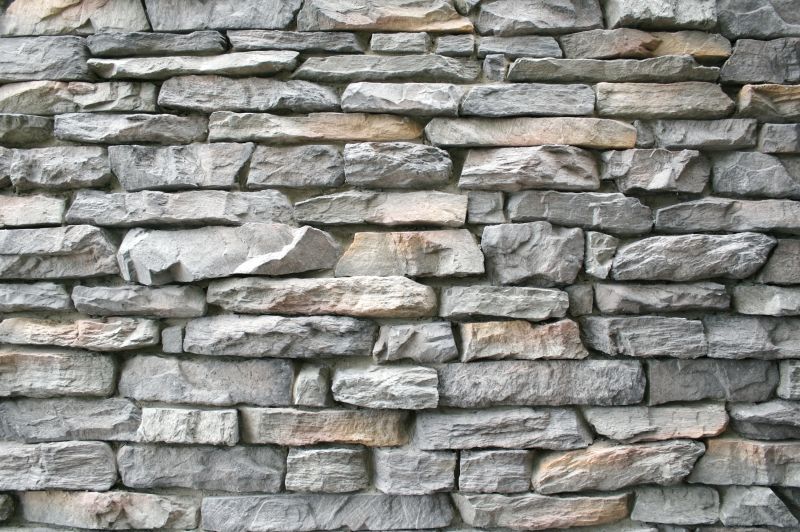 Faux Stone Accent Wall